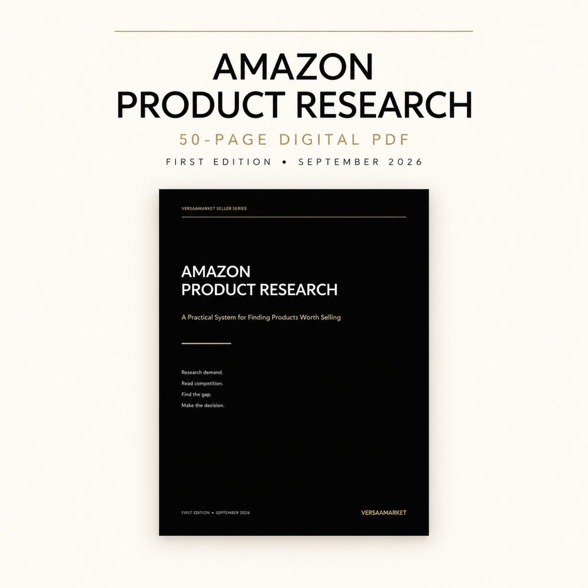 Amazon Product Research Guide