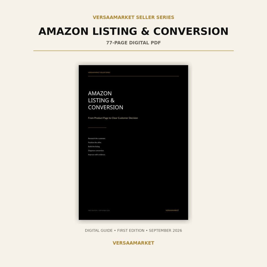 Amazon Listing & Conversion Guide