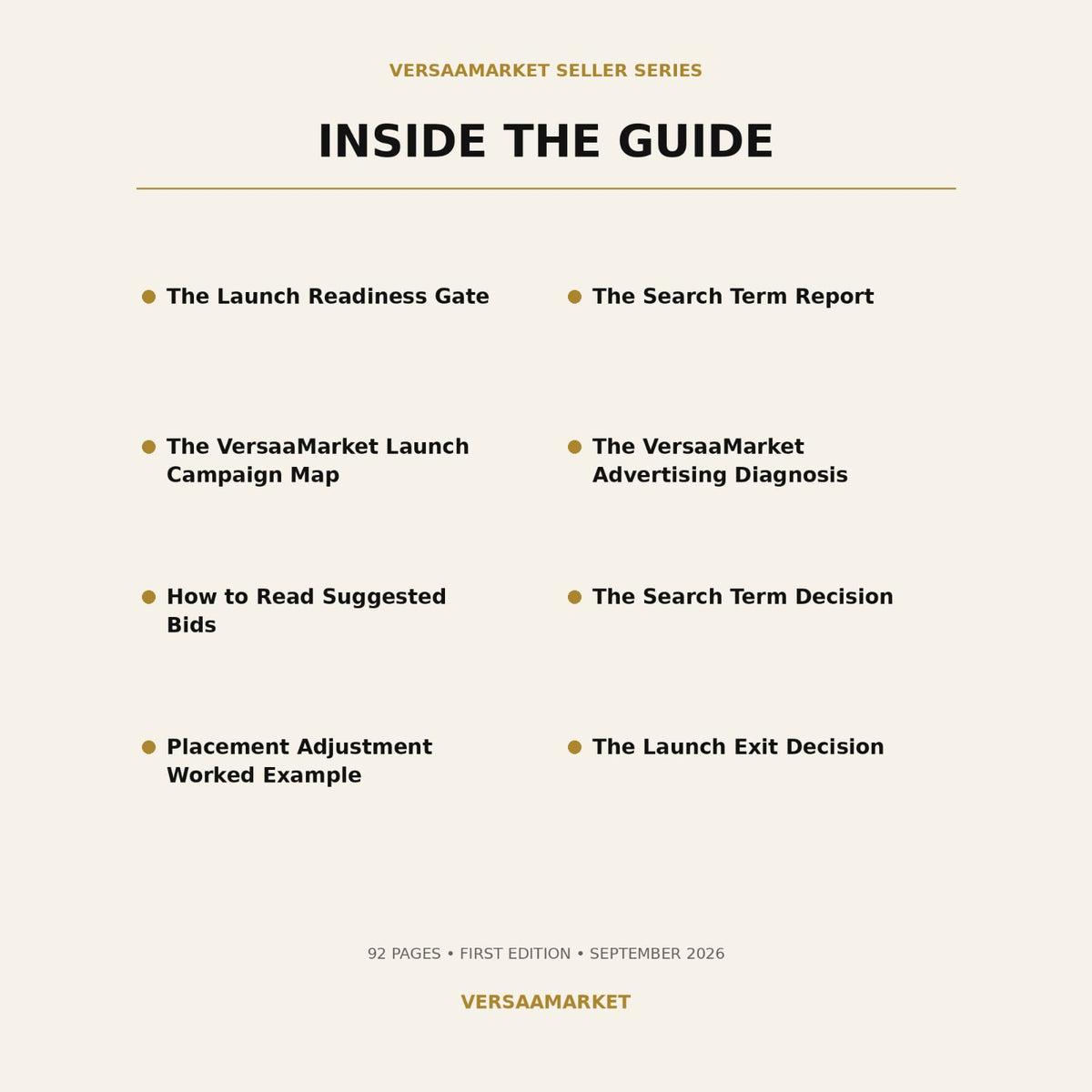 Amazon Launch & Advertising Guide